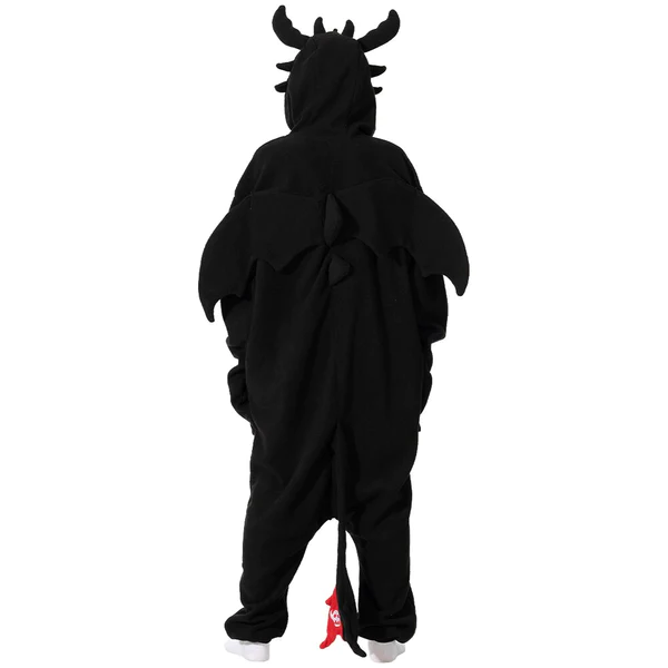Cartoon Toothless Onesie - Halloween Cosplay Costume - Image 4