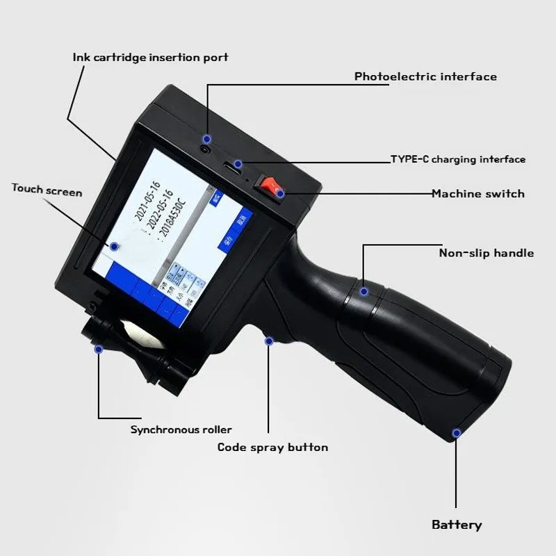 Portable Handheld Inkjet Coder - Image 3