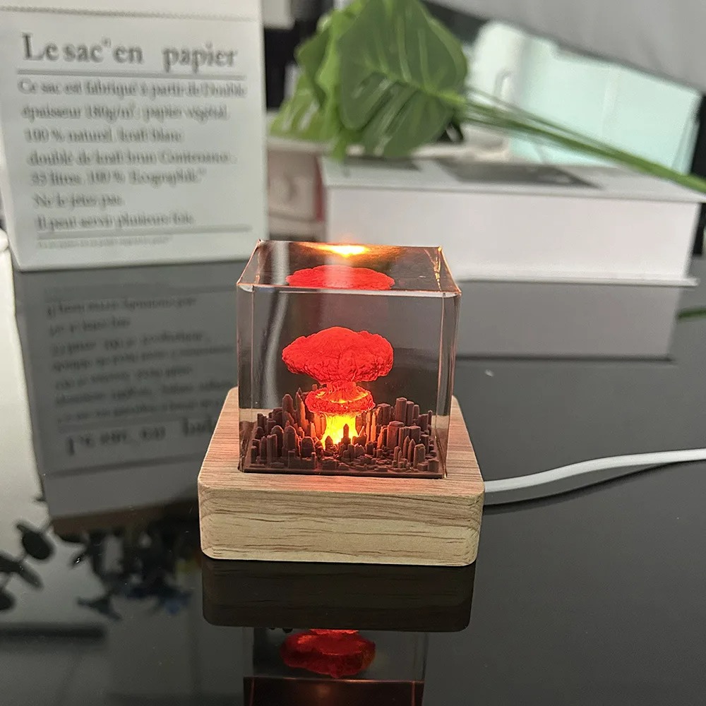 Nuclear Cloud 3D Night Light - Image 3