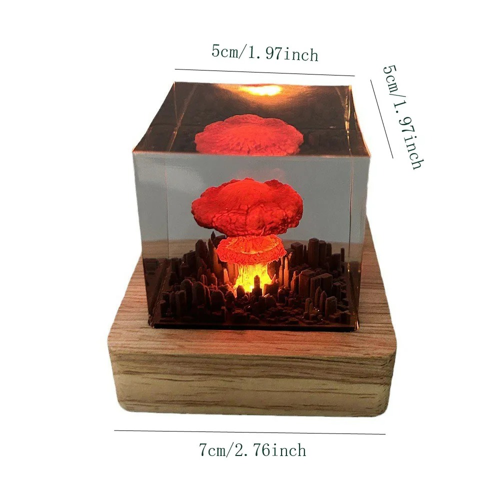 Nuclear Cloud 3D Night Light - Image 4